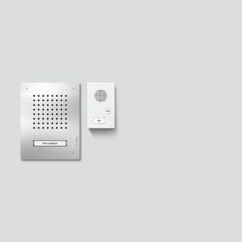 Siedle Interphone Acier Inoxydable Blanc