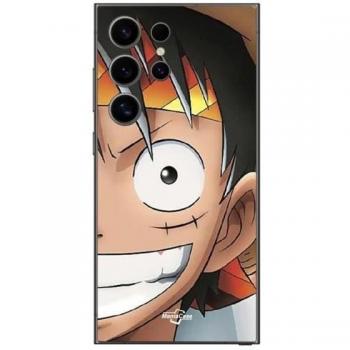 Coque Monkey D. Luffy – Maniacase pour Samsung Galaxy S25 Ultra, couleur noir et souple
