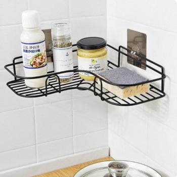 Corner Shampoo Holder with Suction Cup