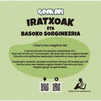 Iratxoak eta basoko sorginkeria (Tapa dura).
