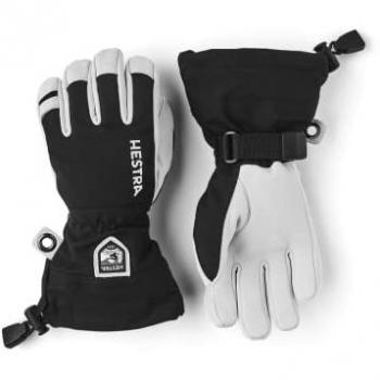 Hestra Kinder Army Leder Heli Ski 5-Finger Handschuhe Größe 7