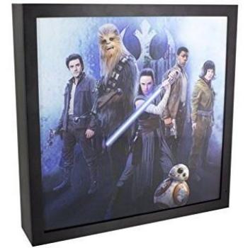 Star Wars Episode VIII 3D Lampe Figuren 25cm