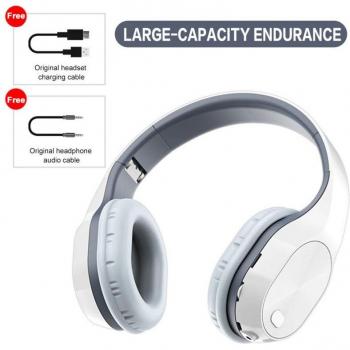 T5 Bluetooth Over Ear Headphones with HiFi Sound and Noise Cancelling