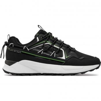 PLEIN SPORT Herren Halbschuhe Sneaker – Männlich, Schwarz, 46