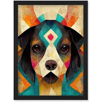 Quirky Zen Dog Wall Decor