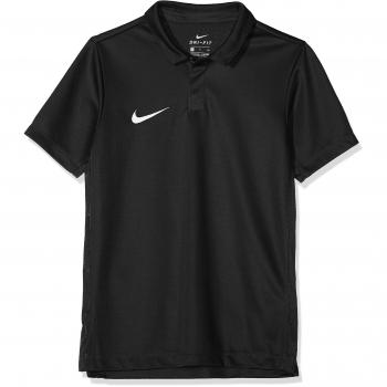 Nike Kids Dry Academy 18‑in XL Polo – Black, Anthracite & White Combo