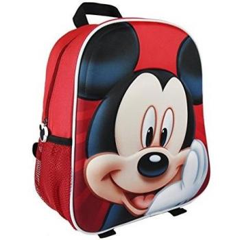 Mochila Mickey Mouse 63003, Roja, Junior