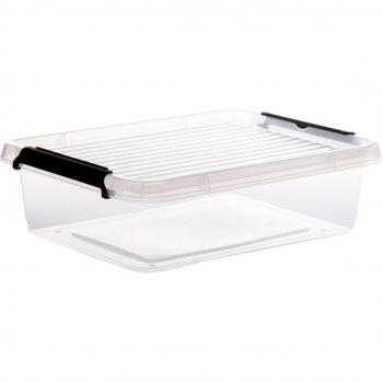 Cubo Transparente 8,5 L con Clip