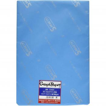 Technical A3 Graph Paper – 1 mm Grid, White, 25‑Pack