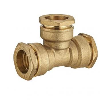 Joint TEE Compression Laiton D20 pour Tubes Polyéthylène