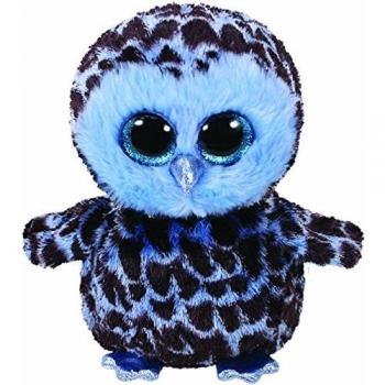 TY 37267 Yago, Eule 24cm, mit Glitzeraugen, Beanie Boo's