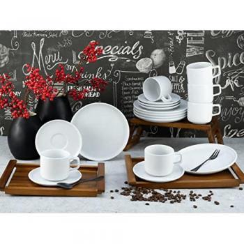 CreaTable Kaffeeservice »Chef Collection«, (Set, 18 tlg., Kaffeegeschirr für 6 Personen), Service, nordisches Design, 18 Teile, für 6 Personen