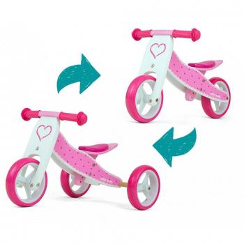 Jake Hearts Tricycle by Milly Mally, Pink