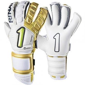 Pro‑Quantum Rinat EGOTIKO Torhüterhandschuh – Weiß/Gold – Größe 11