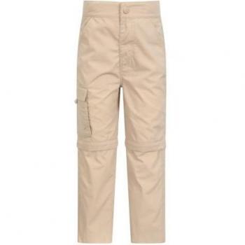 Pantaloni Active Cerniera 9-10 Anni Beige Mountain Warehouse
