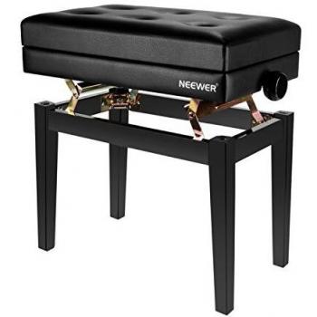 Neewer NW-007: Panca Piano con Struttura Solida in Legno