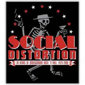 Autocollant Skelly et Log de Social Distortion