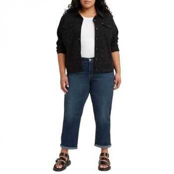 Levi’s Cobalt Layer Denim Blue Curve – Boyfriend‑Jeans in Blau