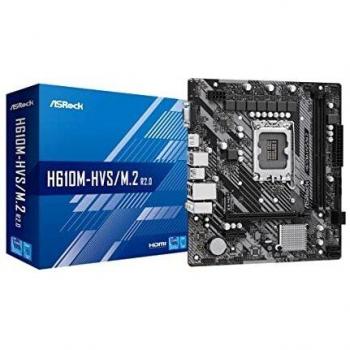 Placa Base ASRock H610M-HVS/M.2 R2.0 INTEL H610 LGA 1700