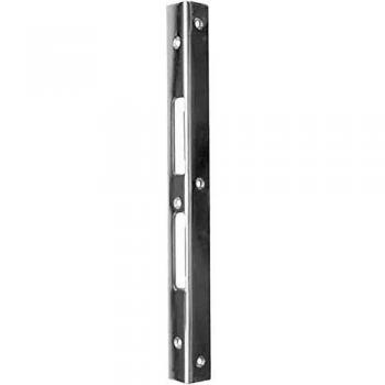Staffa di sicurezza sinistra zincata 25mm x 25mm x 300mm