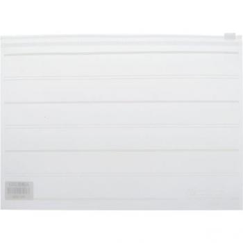 Clear Plastic A4 A5 Zipper Pouch for Stationery