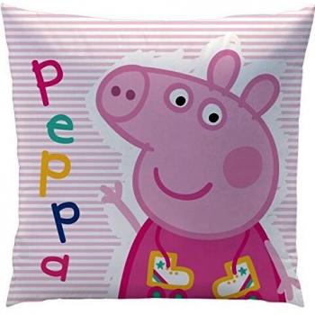 Weiches CTI Kissen – 40 × 40 cm, Rosa, Polyester