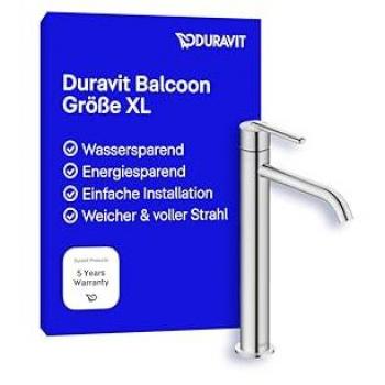 Duravit Balcoon XL FreshStart – Mezclador Cromo
