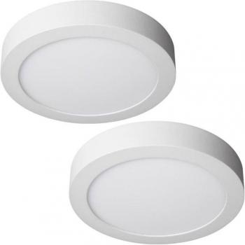 Jandei Downlight Led En Surface 4200k, Anneau Blanc Et En Aluminium Plafon LED