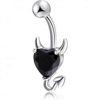Anneau Nombril Étincelant Cristal Q01591