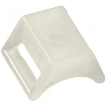 Embase vissable transparente 1 pc Hellermanntyton