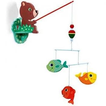 DJECO Mobile Fischender Bär