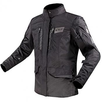 LS2 Metropolis Evo Giacca Moto Tessuto Donna Waterproof Nero M