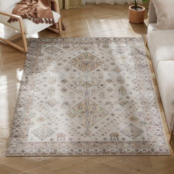 Homcom Heritage Style Soft Wool Rug – 70” x 49”