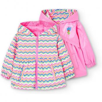 Giacca con cappuccio Boboli 218168 Rosa 3 Anni