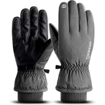 Unisex Thermal Ski and Snowboard Gloves with Waterproof and Windproof Features