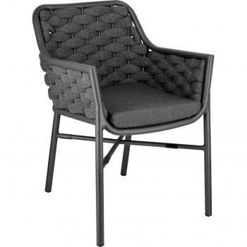 Chaises Arto VEGA Anthracite (58x62x80 cm) – Lot