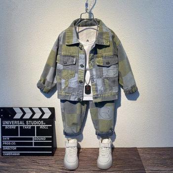 Baby Boy Two-Piece Denim Set