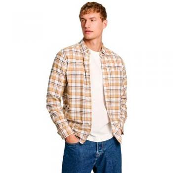 Maglia Pepe Jeans Manel Concrete Beige a maniche lunghe