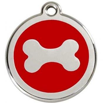 Red Dingo Engraved Pet ID Tag