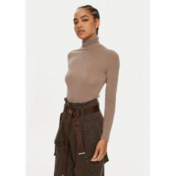 Pinko Abdaly Rollkragenpullover Regular Fit Grau