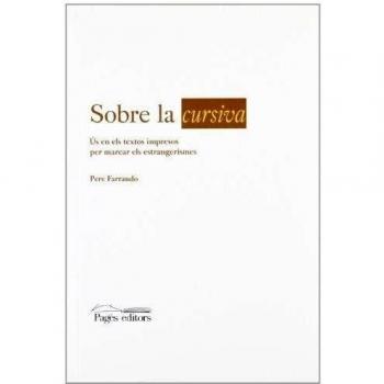 Sobre la cursiva
