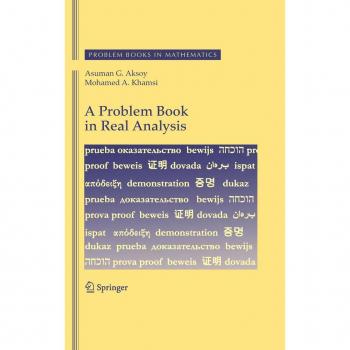 Vitalsource Technologies, Inc. Problem Book In Real Analysis