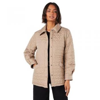 Dorothy Perkins Mink Quilted Puffer Coat for Women