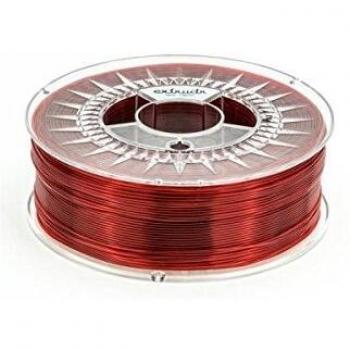 Extrudr Filamento PETG Rosso Trasparente 1,75 mm