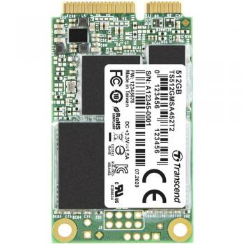 Transcend 512 Go SSD interne mSATA SATA III 3D TLC