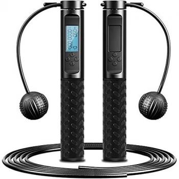PowerRope Digital Speed Jump Rope for Men, Women, Kids Workout