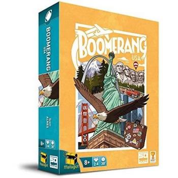 Jeu de société Boomerang USA (328 cartes et PEGI 8)