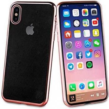 Cover Bling Rigida Rosa per iPhone X / XS