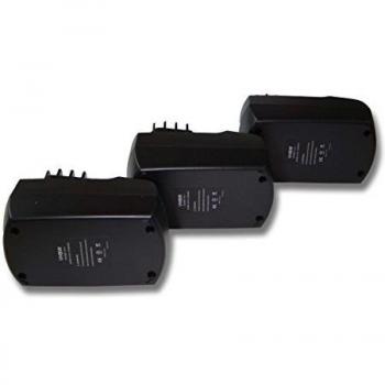 Lot de batteries compatibles Ni-MH vhbw 2100mAh pour visseuses Metabo SBZ14.4 Impuls