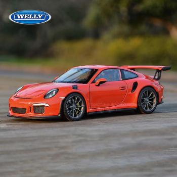 Voiture de collection 1:24 Porsche 911 GT3 RS bleue